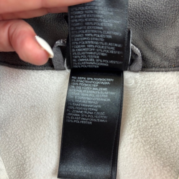 THE NORTH FACE Women’s Apex Bionic Jacket Pink/White Plaid Soft Shell Coat Small - Picture 7 of 8